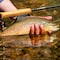 Leisure Sports Fly Fishing Pole, 3 Piece Collapsible 97-inch Fiberglass and Cork Rod and Ambidextrous Reel with Case 696223BLM - alternate 2